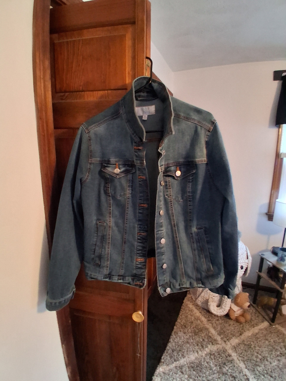 Time and Tru Medium Blue Denim Jacket - Women's